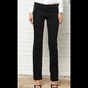 David Lerner straight Leg ruffle S